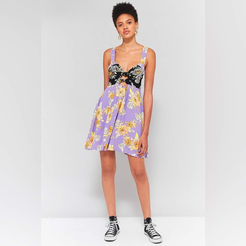 Free‎ People Baby It's You Floral Mini Dress Size XS